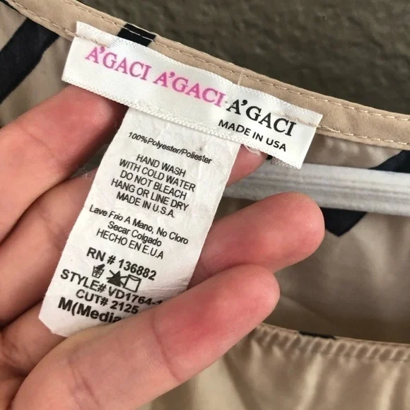 A’gaci A’gaci A’gaci dress Size Medium - Picture 2 of 3